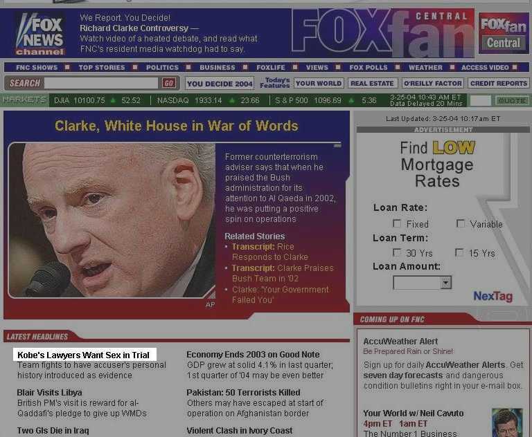 FoxNews Headline