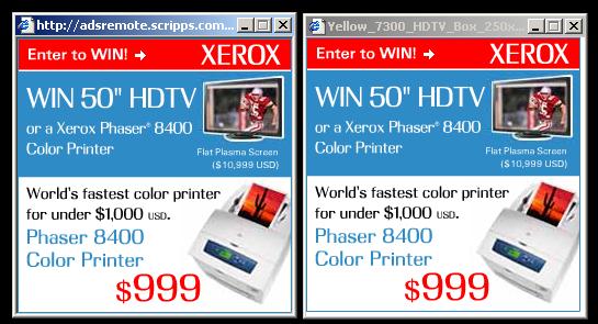The Twin Xerox Ads